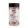 bottle of pink salt with label