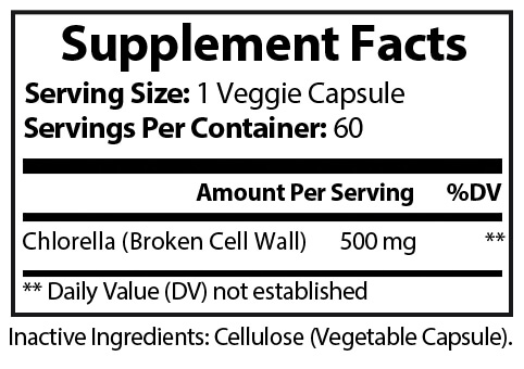 Chlorella Pure - 500mg