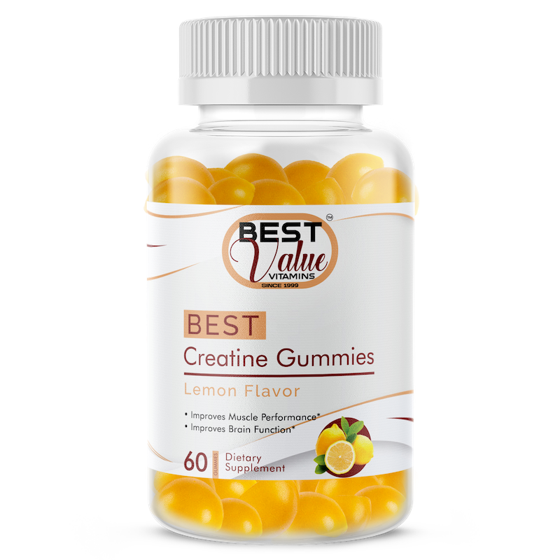 Creatine Monohydrate Gummies (Lemon Flavor)